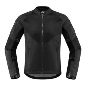ICON Men’s Mesh Moto Jacket US M – D3O® Armour Lightweight, Hot‑Weather Riding